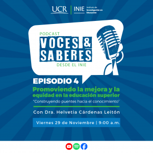 T1E4: Promoviendo la mejora y la equidad en la educación superior